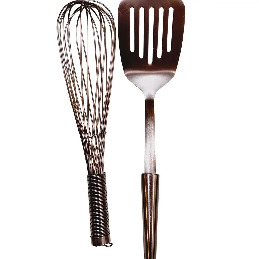 Stainless Steel Cooking Utensils Tongs Magnetic Measuring Spoons Wisk Spatula